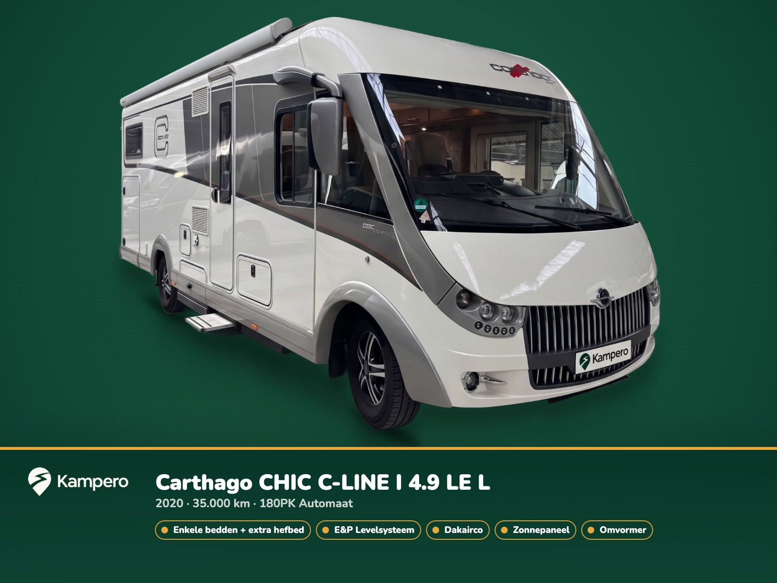 Carthago CHIC C-LINE I 4.9 LE L 2020 — camper te koop via Kampero